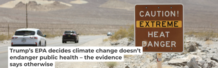 Rising global temperatures are increasing the risk of heat stroke on hot days, among many other human harms. Ronda Churchill/AFP via Getty Images